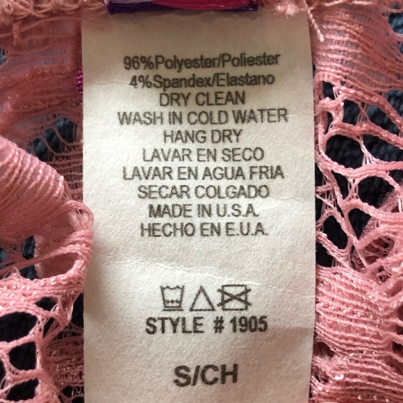 Leyva’s Women’s Dress MIDI Small Pink - Picture 7 of 7